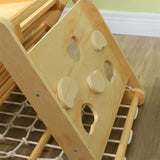 7 in 1 kids hiking triangle set with ramp and arched ladder 81695786