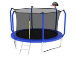 10FT Trampoline with Basketball Hoop, ASTM Approved Reinforced Type Outdoor Trampoline with W1163P446881