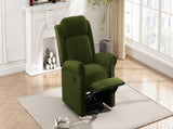 360&deg Swivel Recliner Manual Rocking Recliner Home Theater Manual Recliner Chair Nursery Rocker N763P202666E