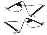 Pair Front Window Regulator Replacement for Maserati Quattroporte M139 84934200 66944900 66944800 83744044