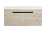 30 Inch Bathroom Cabinet With Sink,Soft Close Doors,Float Mounting Design, For Small Bathroom W999P195824