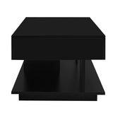 41.3''-76.7'' Extendable Coffee Table, Efficient Central Coffee Table with Multiple Storage 14901524