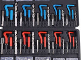 Helicoil Thread Repair Kit 320-Piece SAE and Metric Rethreading Tool Kit 34760886