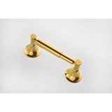 ZUN 6 Piece Brass Bathroom Towel Rack Set Wall Mount W2287P169795