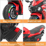 12V Electric Motorcycle for Kids, Powered Toy Motorcycle, Child Motorcycle Ride On with Light Wheels 68458242
