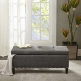 Tufted Top Soft Close Storage Bench B03548263