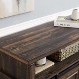 Media Console Table with Storage Cabinet, Mid Century style Entertainment TV Table, Multipurpose W1758P177972