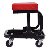 U-Shaped Rolling Creeper Seat Red & Black 06520838