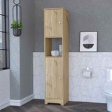 Charlotte Linen Cabinet, 2 Single Door Cabinet, Division, One Shelf B128P148896