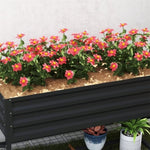 ZUN Garden Bed、 Galvanized Planter 96511418