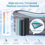 Inflatable Bathtub for Adults Bathtub Foldable Portable Bathtub Blow up Bath Tub 16713326