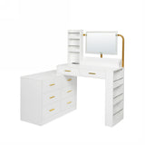 Modern White 8-Drawer Dresser for Bedroom - Ample Storage Wide Chest of Drawers, Sturdy & Safe 71452198