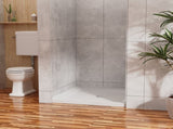 Goodyo 36"x36" Shower Pan 3.3" Height Single Threshold Shower Base in Slate White, Anti-slip D163121898