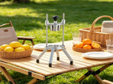 8-Section Commercial Easy Wedger, Stainless Steel Lemon & Lime Cutter with 8 Wedges for Bar & 03014790