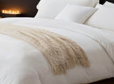 3PC Pure Color Bedding - Microfiber Hotel Series, with Zipper Closure Quilt Cover and Two 95019095