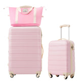 Hardshell Luggage Sets 2Pcs Bag Spinner Suitcase with TSA Lock Lightweight 20" 28" PP309434AAU