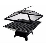 Square Small Fire Pit BBQ Party Portable Fire Pit- Self-Pick Up is not supported-Does not support 29632026