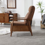 COOLMORE Wood Frame Armchair, Modern Accent Chair Lounge Chair for Living Room W1539P152197