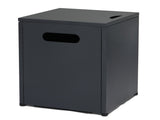 41*41*50.5cm Square Black Flip-top Gas Storage Garden Iron Side Table 94913946