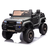 ZUN 24V Two-seater Kids Ride On Car W/Parents Remote Control, Licensed Toyota LC250,4WD,220w Motors,With W1396P178755