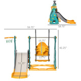 Kids Swing and Slide Set 52595303