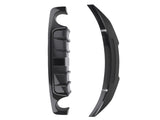Rear Diffuser Bumper & Trunk Spoiler fit for Infiniti Q50 14-2024 ABS w/ LED Brake 60700340