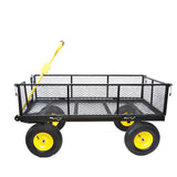BIG Wagon Cart Garden cart trucks make it easier to transport firewood YellowBlack Maximum static W227106089