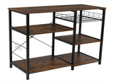 3-Tier Industrial Kitchen Baker's Rack Utility Microwave Oven Stand Storage Cart Workstation Shelf, 04294771