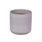 Handmade White Ceramic Planter Set of 3 , Indoor & Outdoor Flower Pots for W3273P322255