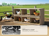 Nesting Boxes for Chickens, Wooden Chicken Nesting Box, Laying Eggs Nest Box for Chickens Hens 28714586