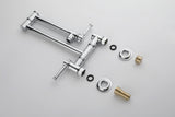 Pot Filler Faucet Wall Mount Pot Filler Faucet, Modern Brass Pot Filler Two-Attachment Wall Mount W928104079