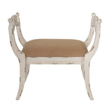 30.7x15.7x30.7" Harlow Bench, Farmhouse/French Country Style Vanity Chair W2078P186142