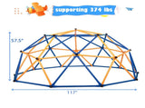 Outdoor Dome Climber, Monkey Bars Climbing Tower, Jungle Gym Playground for Kids Aged 3-10, Blue & W2181P160709