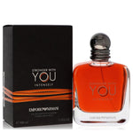 Stronger With You Intensely by Giorgio Armani Eau De Parfum Spray 3.4 oz for Men FX-547632