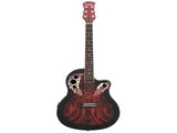 41 inch Full-Size Cutaway Acoustic-Electric Guitar Grape Voice Hole Spruce 52153552
