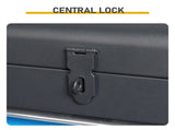 4-Drawer Locking Steel Tool Cart Blue & Black Two-Tone Design 63076679