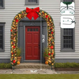 Christmas Artificial Tree Archway Decoration, Realistic PVC Holiday Tree Arch Frame for Outdoor 77879169