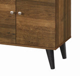 Amidon TV Stand TVs up to 47.3", with 2 Storage Shelves& 1 Cabinet, Modern Entertainment Centre B2735P297794