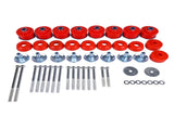Body Cab Mount Bushings Kit Replacement for Ford F250 F350 Super Duty 1999-2007, Steel Sleeves & 62828744
