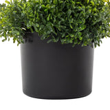 2pcs Green 115cm Spiral Boxwood PVC Artificial Tree 41939891