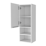 ZUN Milwaukee Medicine Cabinet, Two Shelves, Single Door Cabinet, Two Interior Shelves B128P148746