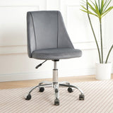 Modern velvet fabric metal legs living room furniture dining chair, plated five-claw legs, soft and W210P217847