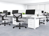 Small Desk Chair Wheels Armless Low-Back Office Chair Ergonomic Adjustable Computer Desk Chair 35773566