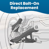 12x Front Suspension Lower Control Arm w/ Ball Joint For Dodge Journey 2009-2020 84142119