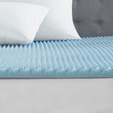 All Season Reversible Hypoallergenic 1.5" Cooling Mattress Topper B03595112