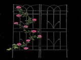 4 Pack Metal Garden Trellis 71" x 17.7" Rustproof Trellis for Climbing Plants Outdoor Flower Support W1586P147459