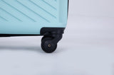 3 Piece Luggage Sets ABS Lightweight Suitcase with Two Hooks, Spinner Wheels, TSA Lock, W28453578