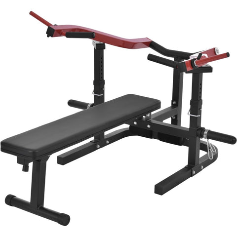 ZUN Weight Chest Press Bench - Weight Bench Press Machine 11 Adjustable Positions Flat Incline for Chest MS294096AAJ