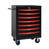 Rolling Metal Tool Chest with 7 Drawers, 20" 7-Drawer Tool Chest Cabinet with Ball Bearing Drawer W1102P245237