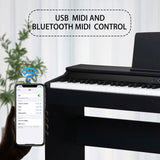 GDP-105 88 Keys Standard Full Weighted Keyboards Digital Piano with Furniture Stand, Power Adapter, 63585988